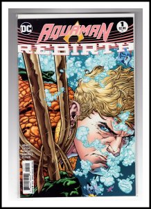 Aquaman: Rebirth #1 Second Print Cover (2016) / HCA6