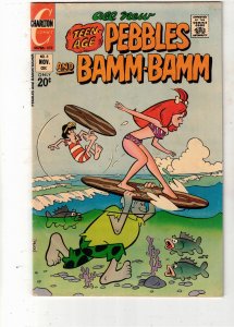 Pebbles and Bamm-Bamm #8 (1972) FN/VF PRICE DROP! Teenage Pebbles Surfing Cover!