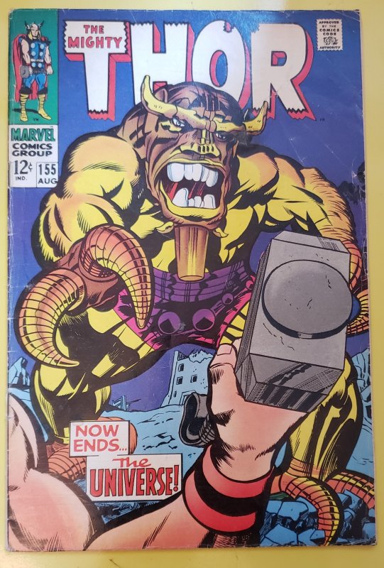 Thor #155 (1968) FG/FN