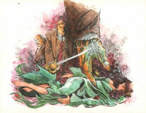 Case-files of Thomas Malone by H.P. Lovecraft Color Cover - 2006 by Ben Fogletto