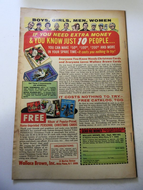 Doctor Strange #172 (1968) VG Condition moisture stains