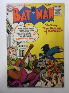 Batman #95 FR/GD Cond! 2/3 book-length spine split, cover detached at top staple