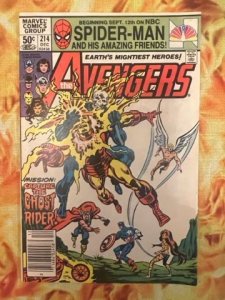 The Avengers #214 (1981) - VF/NM