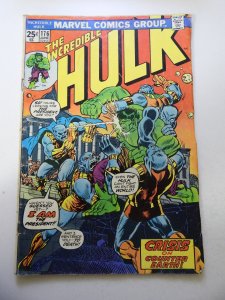 The Incredible Hulk #176 (1974) VG- Condition MVS Intact