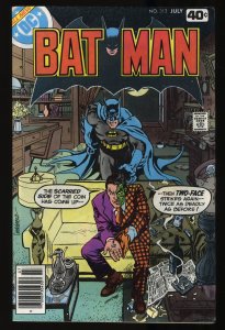 Batman #313 VF 8.0 1st App Tim Fox Two-Face! Jose Luis Garcia-Lopez Cover!