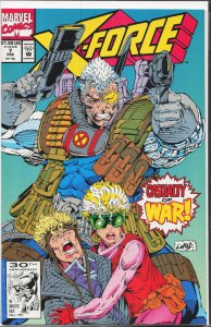 X-Force #7 Direct Edition (1992) X-Force