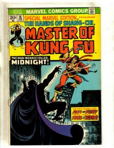 Special Marvel Edition # 16 VF Comic Book Feat. Shang Chi Master Of Kung Fu RS1