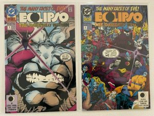 Eclipso The Darkness Within set #1-2 DC 2 different books minimum 9.0 NM (1992) 