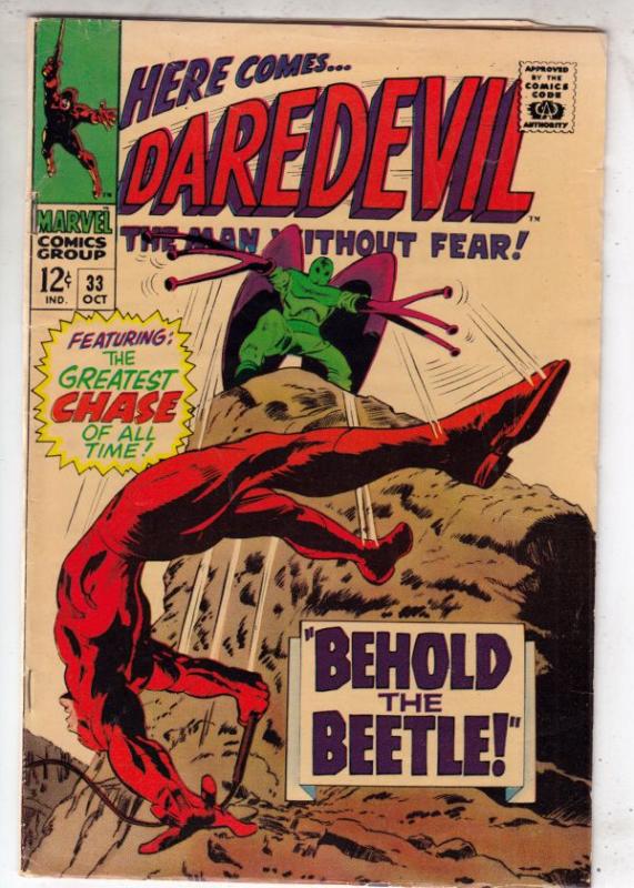 Daredevil #33 (Oct-67) VG Affordable-Grade Daredevil