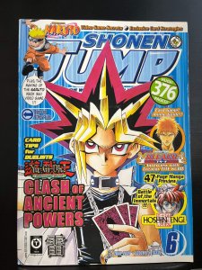 Shonen Jump #54 (Volume 5, Issue 6) June 2007 - damaged WITH YU-GI-OH CARD