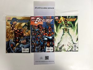 3 New Exxcalibur Marvel Comic Books # 10 11 12 Avengers Defenders Thor 20 JS19
