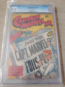 CAPTAIN MARVEL JR #39 CGC 6.5 GOLDEN AGE CLASSIC