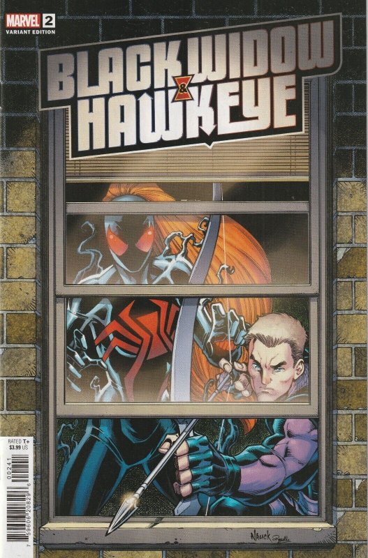 Black Widow & Hawkeye # 2 Window Shades Variant NM Marvel 2024 [H2]