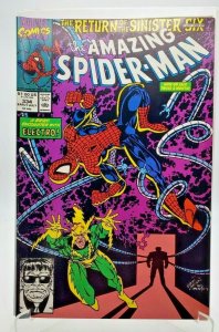 AMAZING SPIDER-MAN #334 (1990) RETURN OF THE SINISTER SIX VF/NM