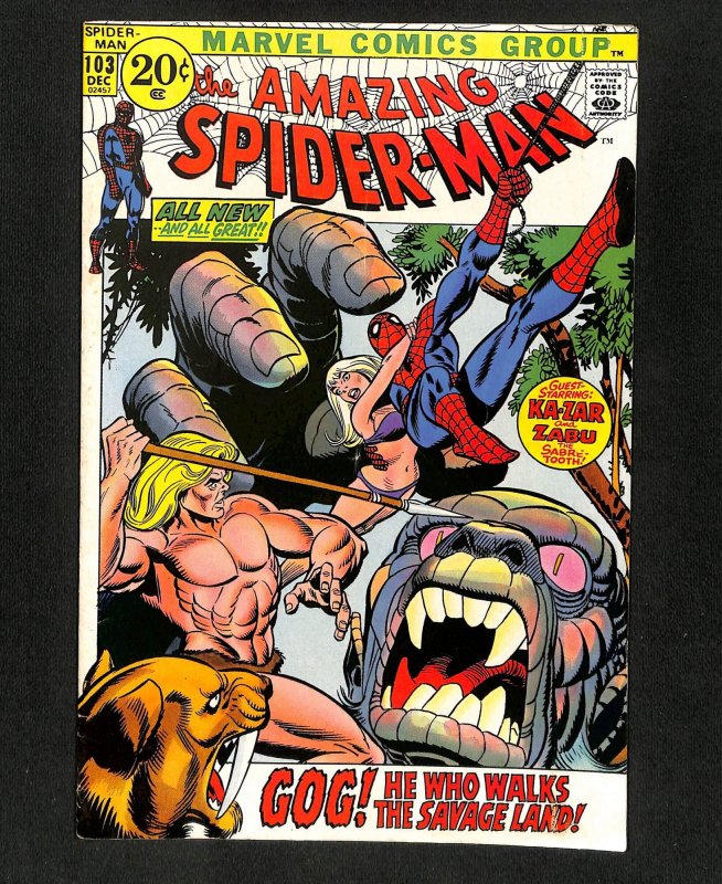 Amazing Spider-Man #103 1st Gog!