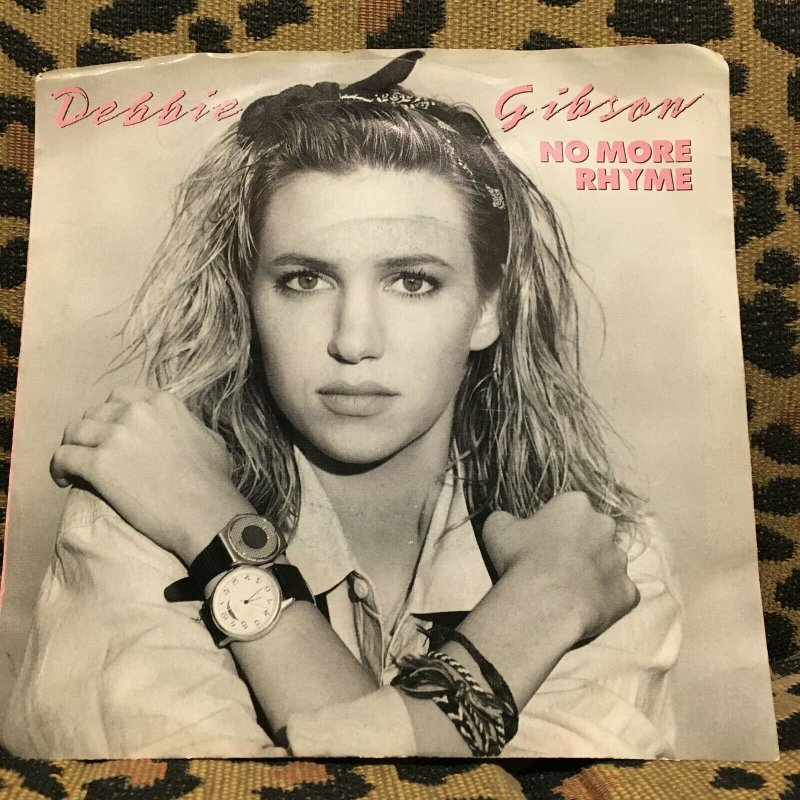 7 Vintage 45s - DEBBIE GIBSON! B-Sides! Picture Sleeves! G Cond