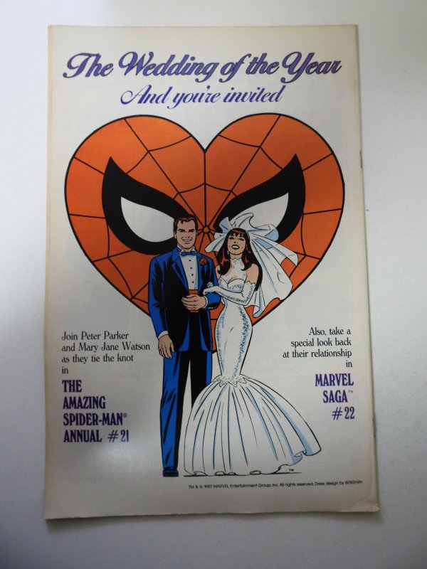 The Amazing Spider-Man #292 (1987) FN+ Condition