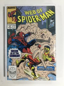 Web of Spider-Man #57 (1989) FN3B119 FINE FN 6.0