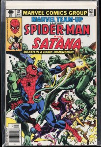 Marvel Team-Up #81 (1979) Satana