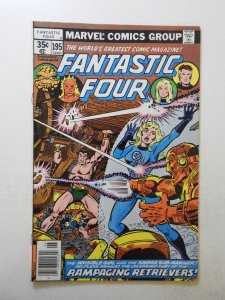 Fantastic Four #195 (1978) VG/FN Condition! stain fc