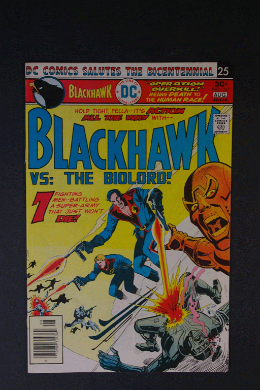 Blackhawk #247, July-August 1976, DC Comics