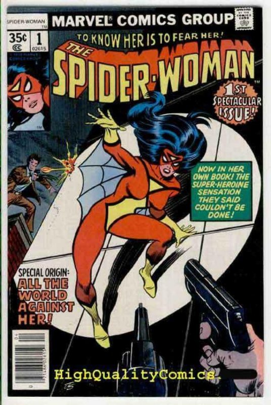 SPIDER-WOMAN #1, FN, Origin, 1978, Spider-man, Fear Her, Carmine Infantino