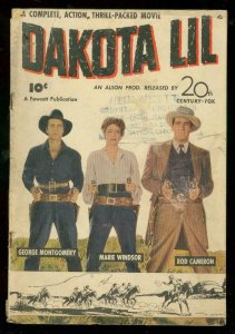 DAKOTA LIL 1949-FAWCETT MOVIE-ROD CAMERON-G MONTGOMERY FR/G