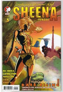 SHEENA QUEEN of the JUNGLE DARK RISING 3, NM-, Femme, 2008, more in store