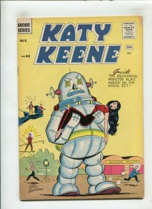 KATY KEEN #62 (4.0) ROBOT COVER!! 1981