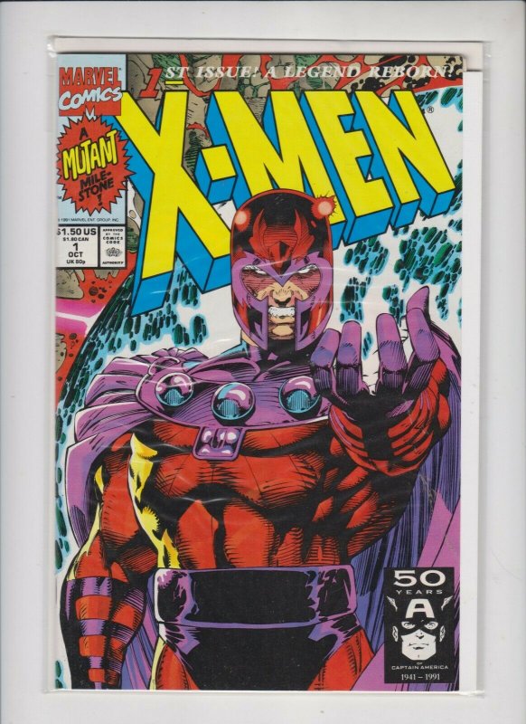 X-MEN: A LEGEND REBORN #1 1991 MARVEL / NM  / NEVER READ