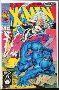 X-Men #1 Storm and Beast Cover (1991) X-Men [Key Issue]