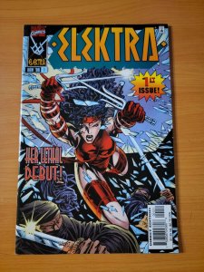 Elektra #1 B Variant Direct Market Edition ~ NEAR MINT NM ~ 1996 Marvel Comics
