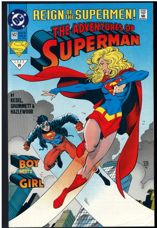 Adventures of Superman #502 (DC, 1993)