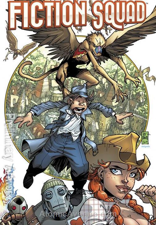 Fiction Squad #3 VF ; Boom! | Paul Jenkins