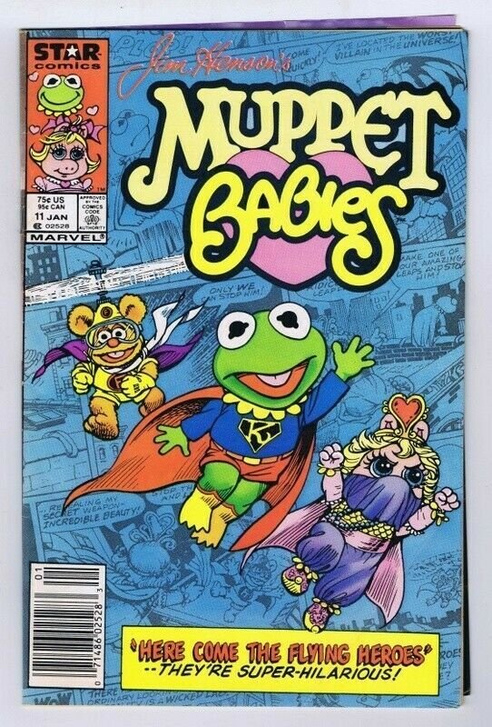 Muppet Babies #11 ORIGINAL Vintage 1987 Marvel Comics  