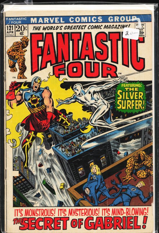 Fantastic Four #121 (1972) Fantastic Four