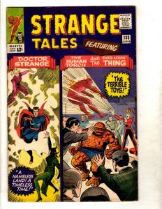 Strange Tales #133 VF- Marvel Comic Book Dr Strange Human Torch Fantastic 4 JF11