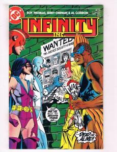 Infinity Inc #6 VG/FN DC Comics Comic Book JLA Sept 1984 DE34