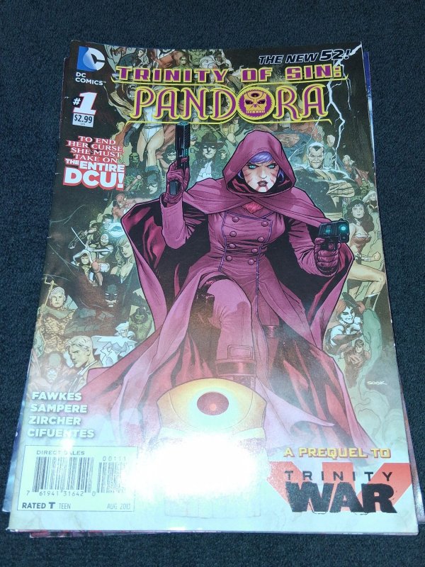 Trinity of Sin: Pandora #1,3,10,11,12,13 (DC, 2013) VF/NM