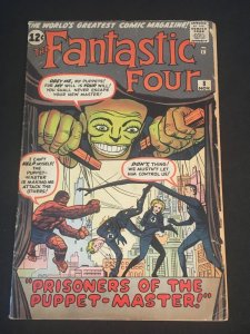 THE FANTASTIC FOUR #8 Fair/Good Condition