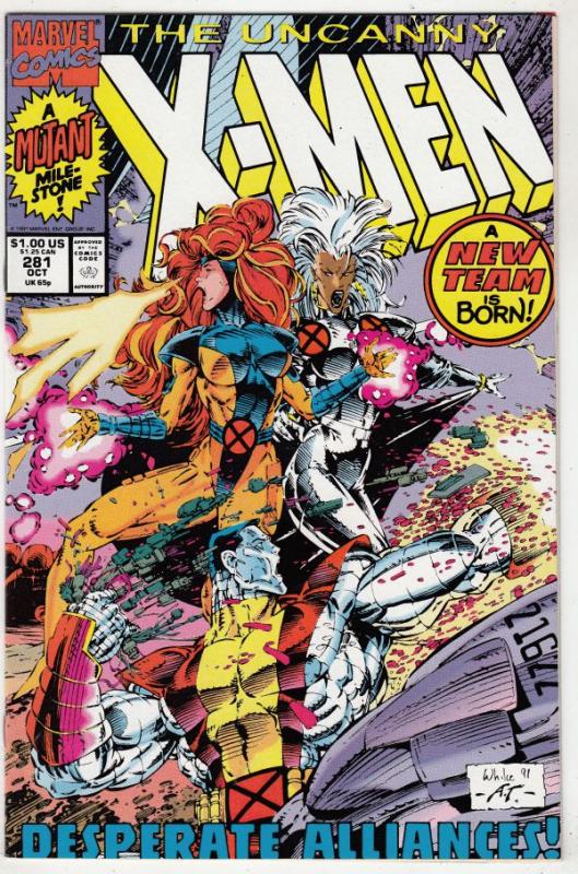 X-Men #281 (Oct-91) NM/NM- High-Grade X-Men