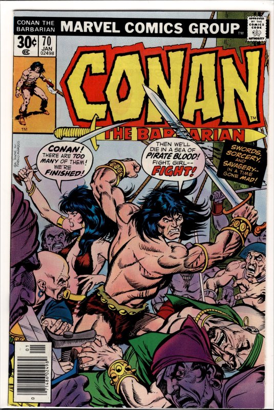 Conan the Barbarian #70 (1977) Conan