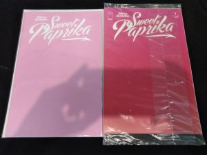 Mirka Andolfo's Sweet Paprika #1 LOT OF 5 COVERS ARTGERM MOMOKO BLANK UNDRESSED 