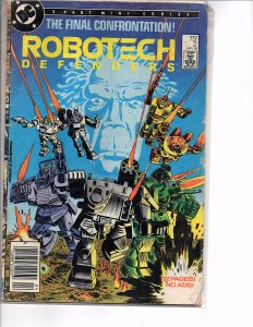 DC Comics Robotech Defenders #2 Newstand Last Issue