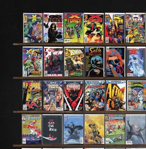 Huge Lot 150+ Comics with X-Force, Batman Beyond, X-Men Unlimited & More!