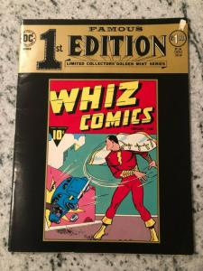 Famous First Editions F-4 Captain Marvel Whiz Comics # 1 Treasury Size Book JL20