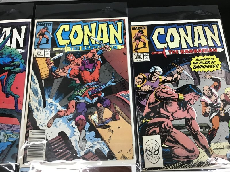 8PC CONAN LOT (6.0 OB) MARVEL, DARK HORSE!!
