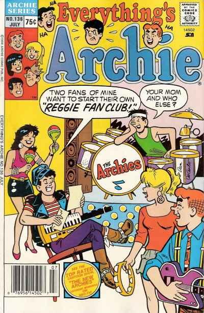 Everything's Archie #136, VF- (Stock photo)