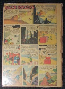 Vintage BUCK ROGERS In The 25th Century Sunday Comic Strip by Dick Calkins 10x14