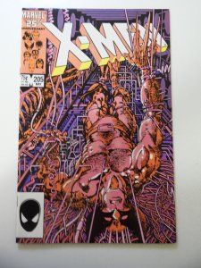The Uncanny X-Men #205 (1986) VF Condition